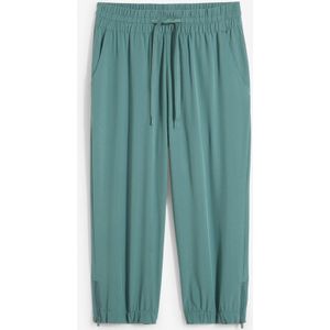 Sneldrogende outdoor broek in caprilengte