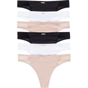 Feel Comfort string van microvezel (set van 6)