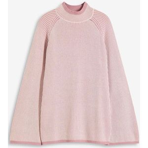 Oversized trui met opstaande kraag