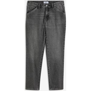 Loose fit stretch jeans, straight