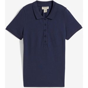 Piqué poloshirt van biologisch katoen