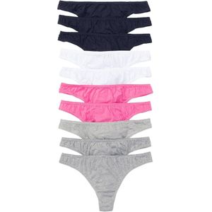 String - Set van 10 - Katoen - Zwart of Wit of Assorti - Huidvriendelijk