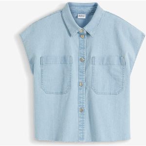 Boxy spijkerblouse