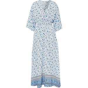 Maxi jurk van pure viscose