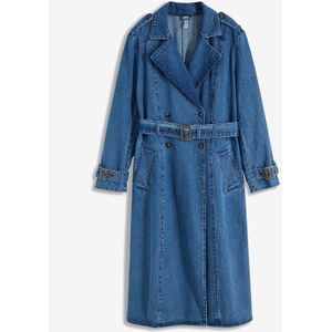 Denim trenchcoat