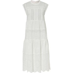 Midi jurk met kant