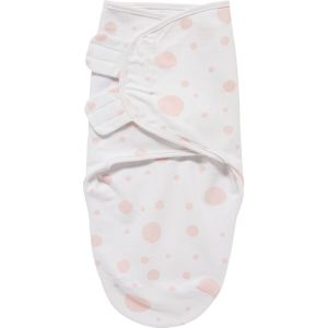 Meyco Dots Swaddle Inbakerdoek Roze 4-6 Mnd