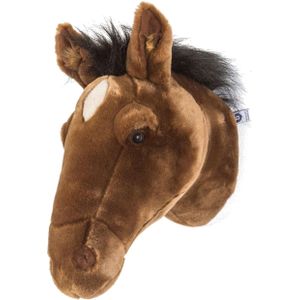 Wild & Soft - Trophy paard donker bruin Scarlett - Dierenkop