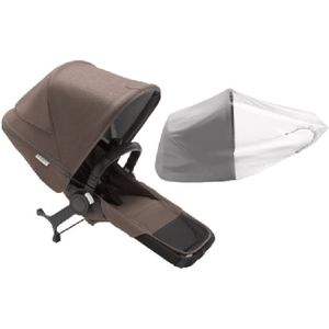 Bugaboo Donkey 5 Mineral Duo Uitbreidingsset Compleet Taupe