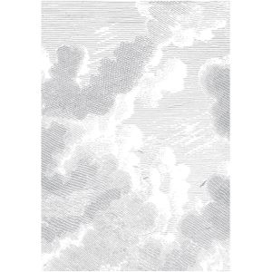 KEK AMSTERDAM Behang - Engraved Clouds I - 4 Banen