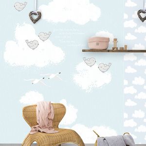 Behangexppresse Behang - Kay and Liv Sweet Clouds - INK7005 - Blauw