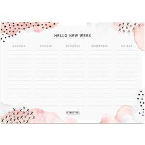 Fabrikten Watercolour Weekplanner