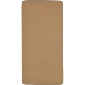 Meyco Home Uni hoeslaken eenpersoonsbed - toffee - 90x200cm