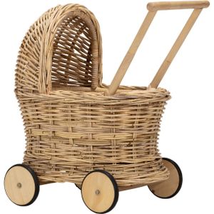 Babypark Exclusief Classic Poppenwagen - Naturel