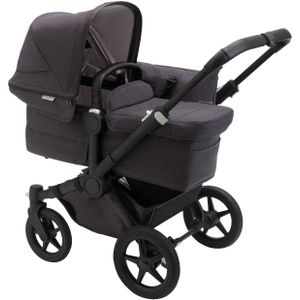 Bugaboo Donkey 5 Mono Mineral Kinderwagen 2-in-1 Black / Washed Black