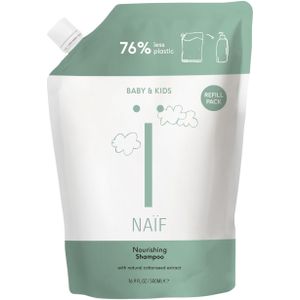 Naïf Navulverpakking Voedende Shampoo Voor Baby & Kids 500 ml