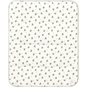 Noppies Blooming Clover Boxkleed Puritan Gray 75 x 95 cm