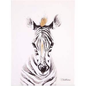 Childhome Zebra Schilderij 30 x 40 cm