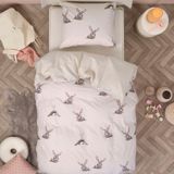 Dekbedovertrek - Grijs - Katoen - Eenvoudig Design