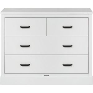 Kidsmill Newport Commode Wit - Zwart Greep