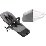 Bugaboo Donkey 5 Duo Uitbreidingsset Grey Mélange