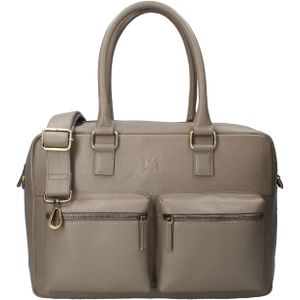 Kidzroom Vienna Lovely Leather luiertas - Taupe