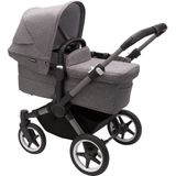 Bugaboo Donkey 5 Mono Kinderwagen 2-in-1 Graphite / Grey Mélange