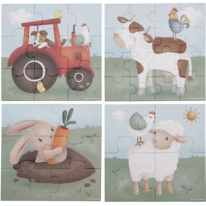 Little Dutch - 4 in 1 puzzel FSC - Little Farm