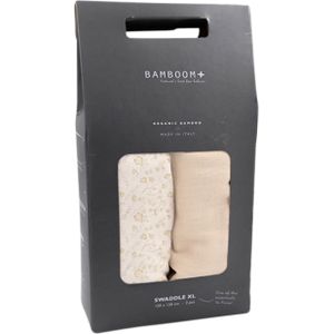 Bamboom Swaddle Jasmine 2 Stuks