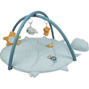 Done by Deer babygym Activity Play mat Sea friends Blue