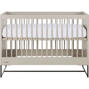 Kidsmill Modular 2 Babybed Oatmeal - Zwart - 60 x 120 cm