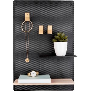 Present Time Perky Mesh Memobord - Black