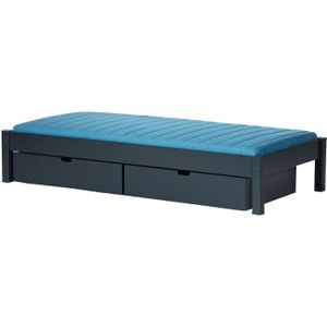 Manis-h Bed Met Opbergladen Antraciet