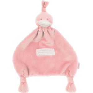 BamBam Knuffeldoekje Eend - Roze - Baby cadeau