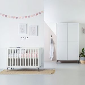 Kidsmill Lasse Babykamer Wit | Commode + Kast