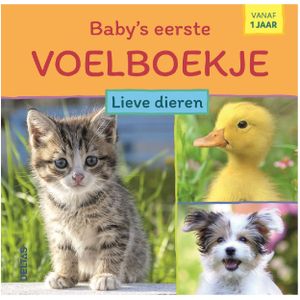 Deltas Boekje - Baby's Eerste Voelboekje - Lieve Dieren