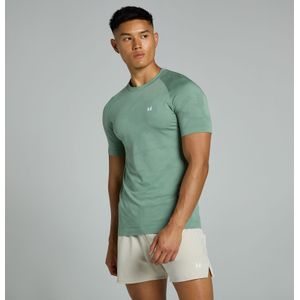 MP Tempo naadloos T-shirt voor heren - Vaalgroen - XS