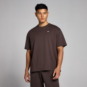 MP Rest Day oversized T-shirt voor heren - Chocoladebruin - XS