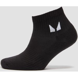 MP Unisex Ankle Socks (1 Pack) - Black - UK 12-14