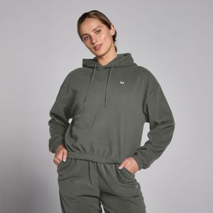 MP hoodie van fleecestof voor dames - Metaalgrijs - M