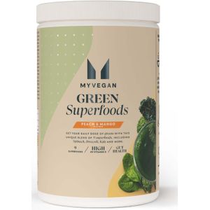 Green Superfoods - Perzik & Mango - 50 servings - Spirulina