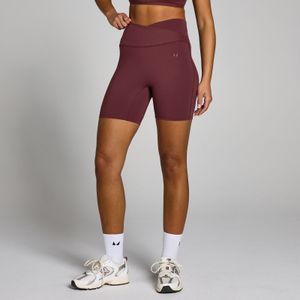 MP Tempo short voor dames - Donkerbessenrood - L