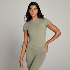 MP Tempo T-shirt met nauwsluitende pasvorm en korte mouwen voor dames - Gestroomd - XS