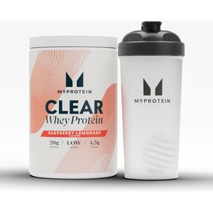Clear Protein Bundel - Shaker - Raspberry Lemonade