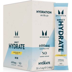 Impact Hydrate | Stickverpakkingen - 30 x 5.6g - Citroen & Limoen