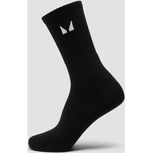 MP Unisex Crew Socks (1 Pack) - Black - UK 2-5