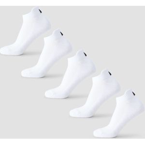 MP Unisex Trainer Socks (5 Pack) - White - UK 2-5