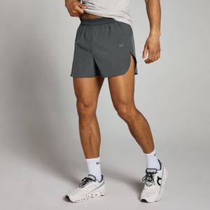 MP Velocity 2-in-1 short met binnenbeenlengte van 7,5 cm voor heren - Donkergrijs - L