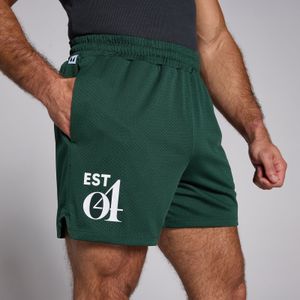 MP short van mesh voor heren - Donkersmaragdgroen  - XS