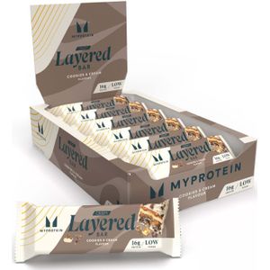 Crispy Layered Bar - 12 x 58g - Cookies and Cream